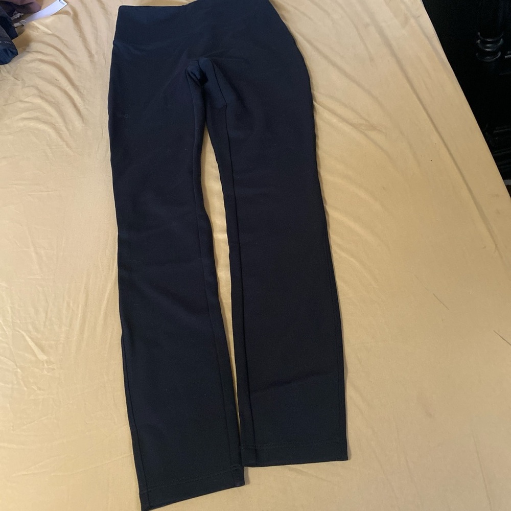 SPANX Black High-Waist Active Leggings